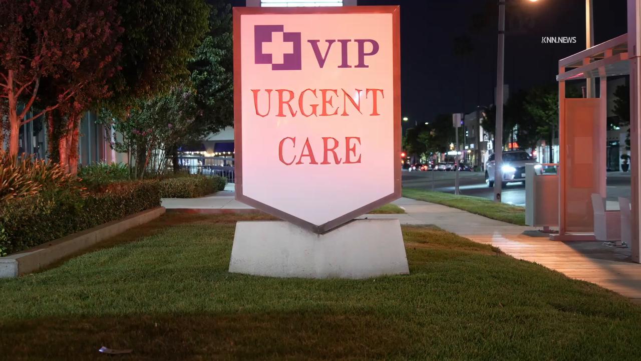 Video thumbnail for US, Los Angeles: Tarzana Man Crashes Into Bushes Outside Of A Urgent Care.