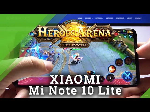 Video thumbnail for Heroes Arena on Xiaomi Mi Note 10 Lite - Gaming Performance & Quality Checkup