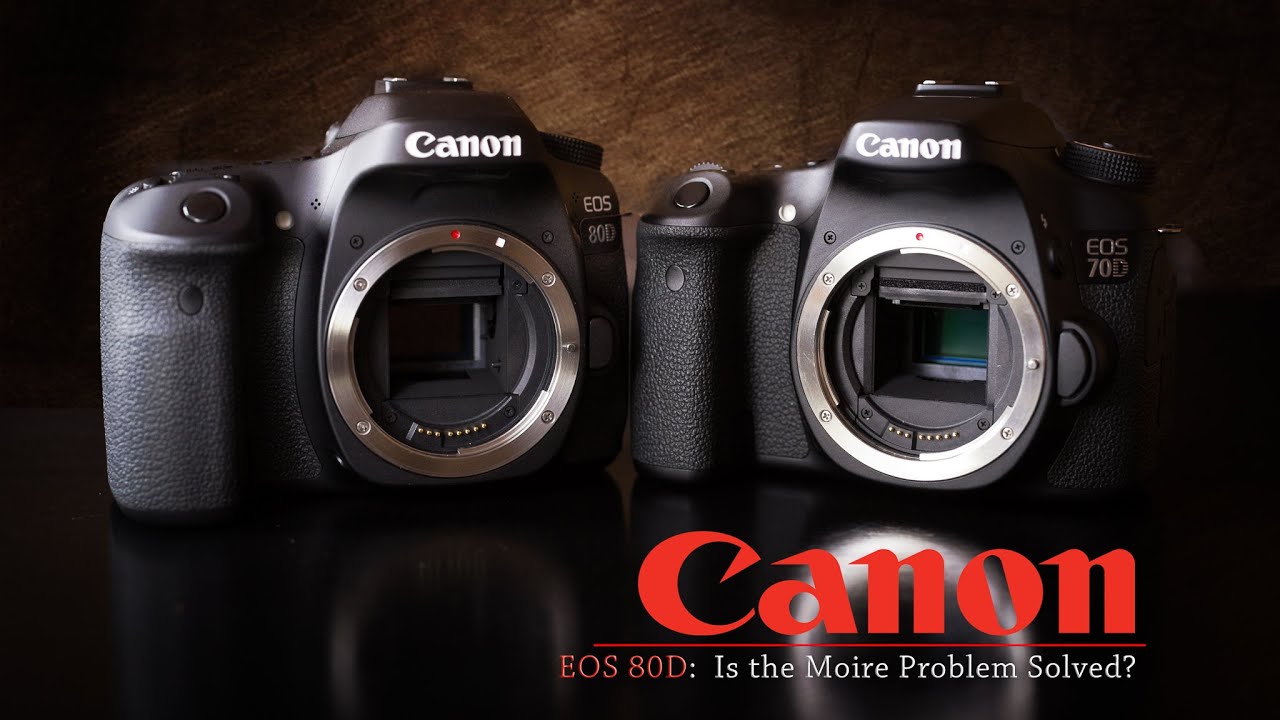 Video thumbnail for Canon 80D vs. 70D:   Is the Moire Problem Solved?