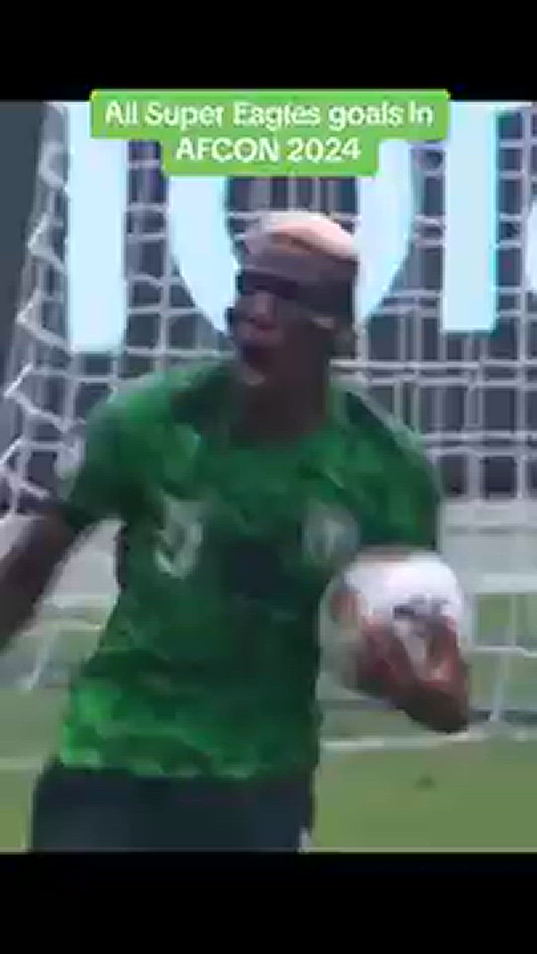 'Video thumbnail for All Nigeria Goals in the AFCON 2023'