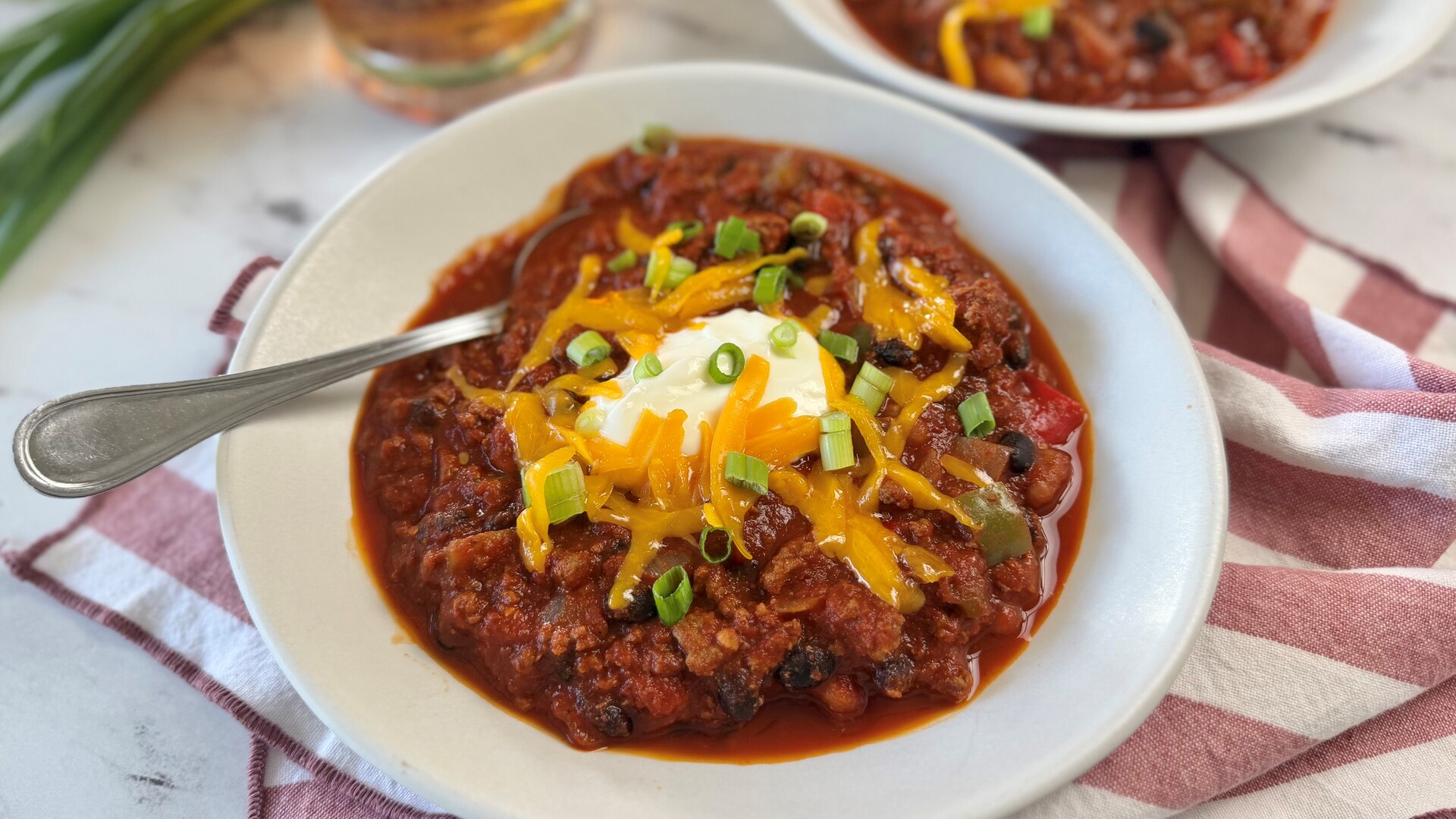 Video thumbnail for This Bourbon Chili Brings Big, Bold Flavor To The Dinner Table