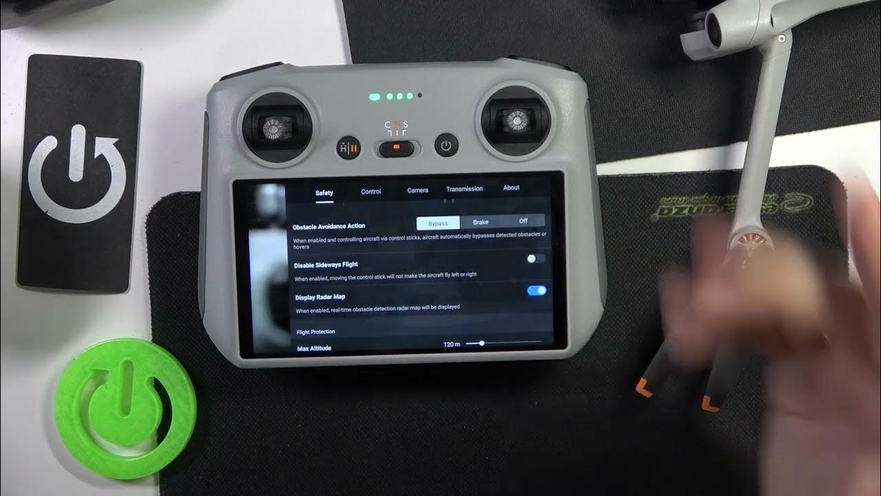 Video thumbnail for How to Turn On & Turn Off the Sideway Flight Option in DJI Mini 3 Pro