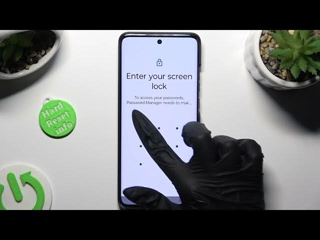 Video thumbnail for How to Check Saved Google Passwords Autofill on MOTOROLA Edge 40 Neo