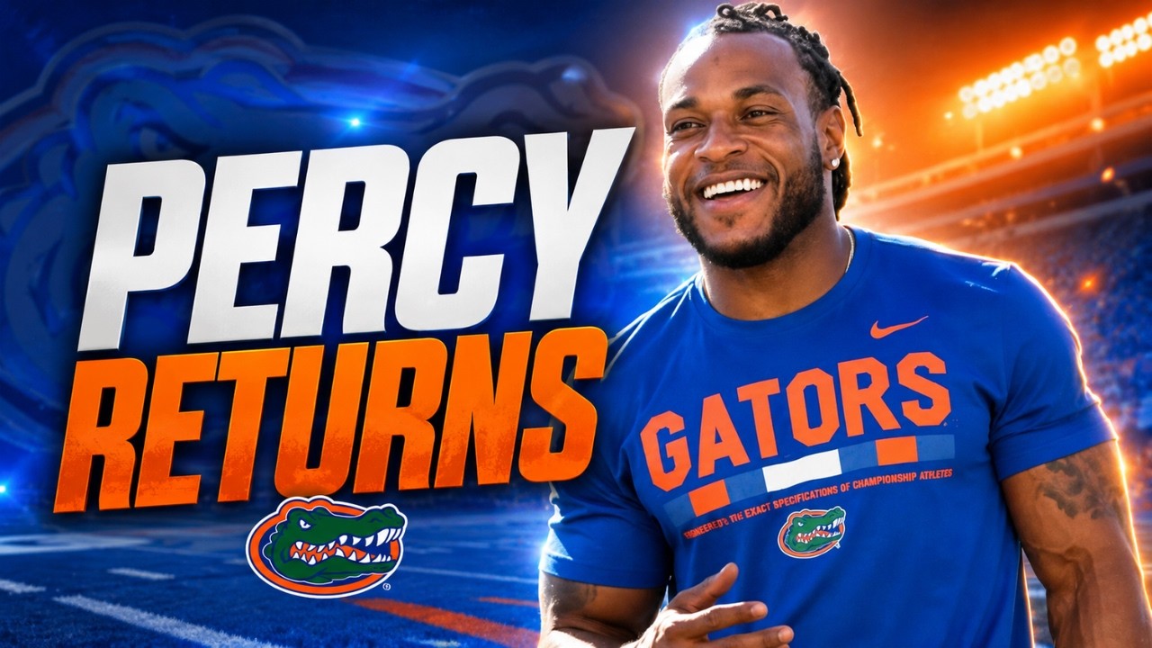 Video thumbnail for Percy Harvin REUNITES with Florida - The Story Behind It