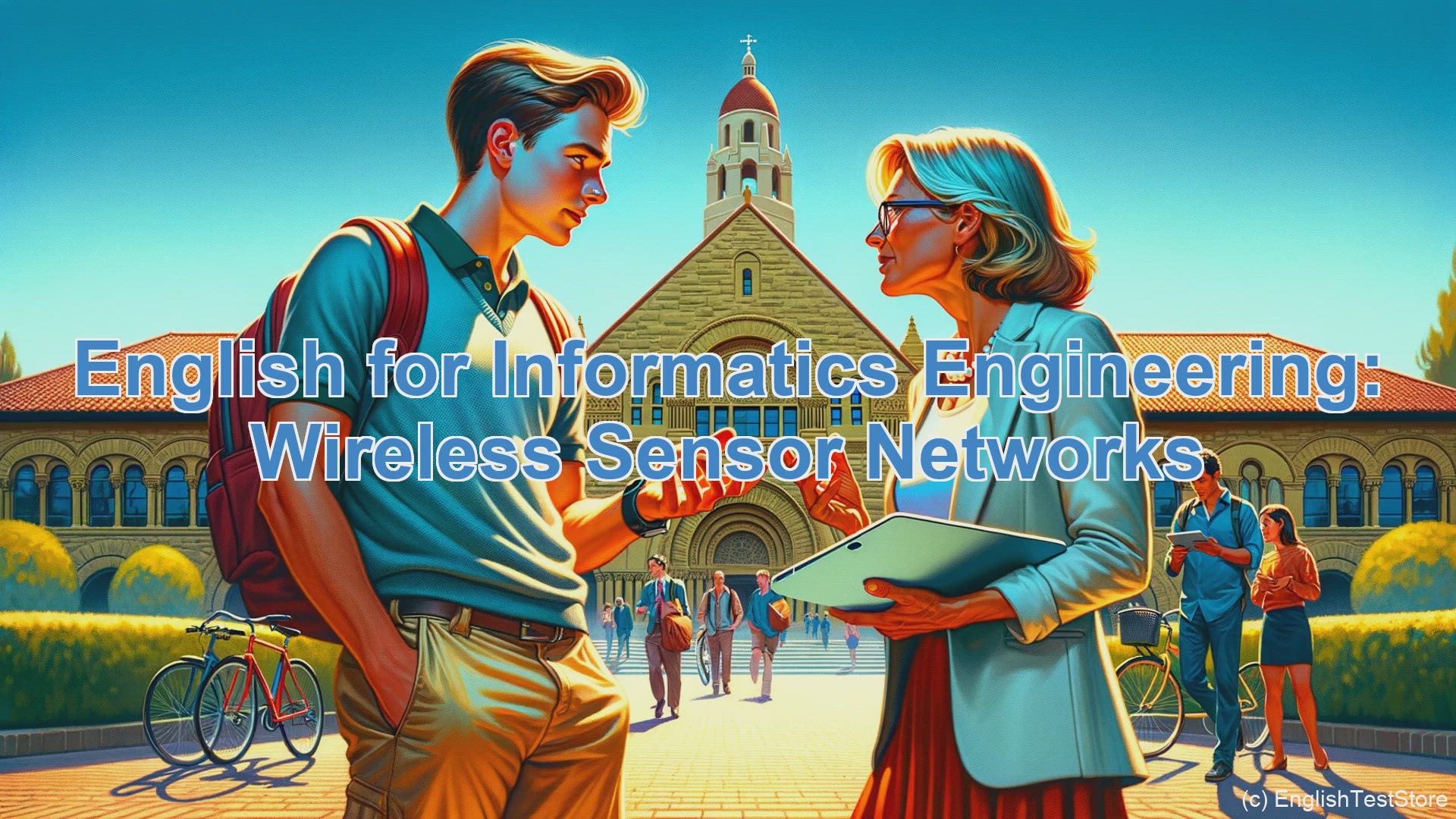 'Video thumbnail for English Conversation for Informatics Engineering: Wireless Sensor Networks'
