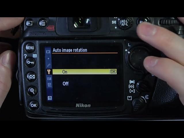 Video thumbnail for How To Enable & Disable Auto Image Rotation On NIKON D300