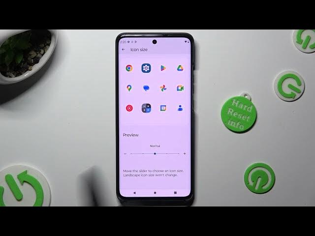 Video thumbnail for How to Change Icon Size on Motorola Edge 40 Neo?