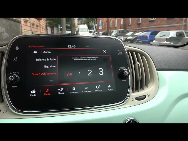Video thumbnail for How to Turn Off Speed Adjustment Volume Feature in Fiat 500?