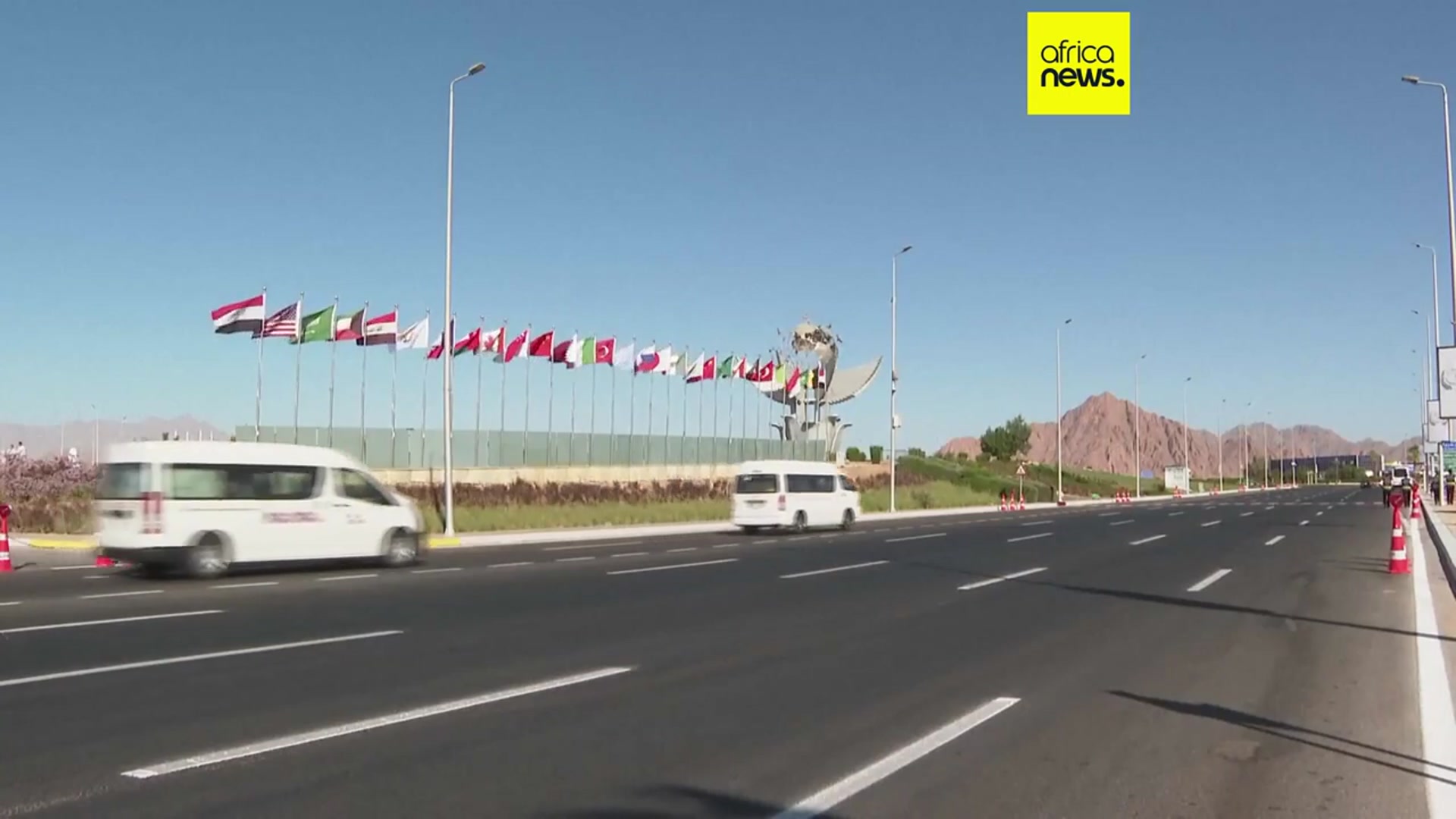 'Video thumbnail for World leaders gather in Sharm el-Sheikh for Gaza peace summit'