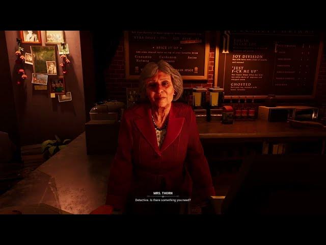 Video thumbnail for Vampire The Masquerade: Bloodlines 2 - In Memoriam: Question Mrs Thorne "You Know This Potion?"