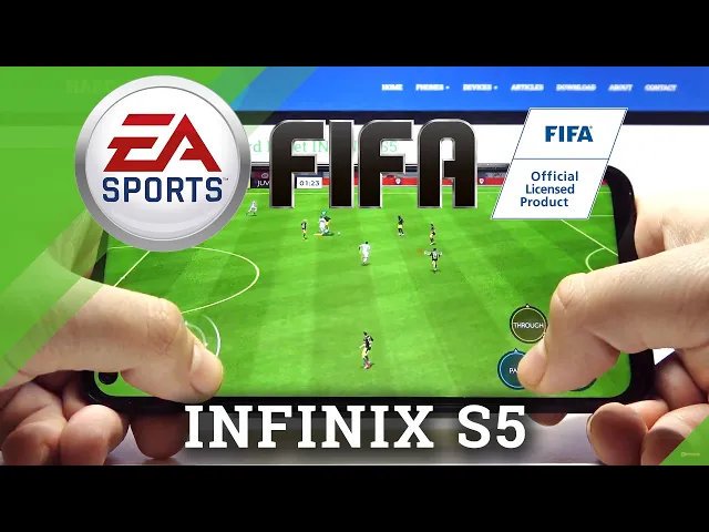 Video thumbnail for FIFA Mobile on INFINIX S5 – High Graphics Test