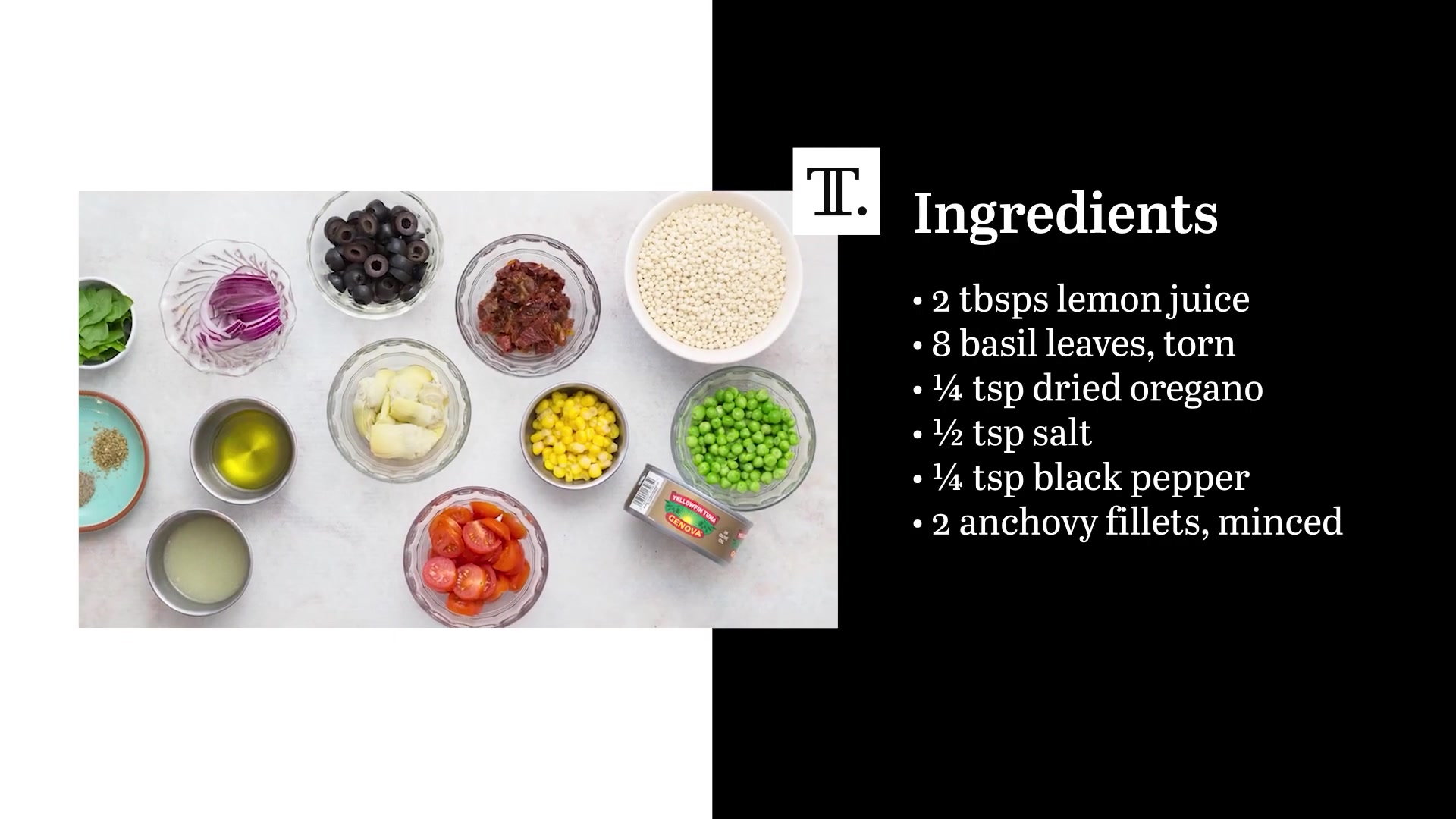 Video thumbnail for Tuna Couscous Salad Recipe