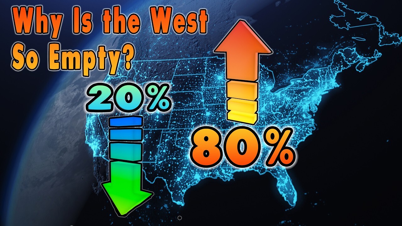 Video thumbnail for Why Is Half the US So Empty?