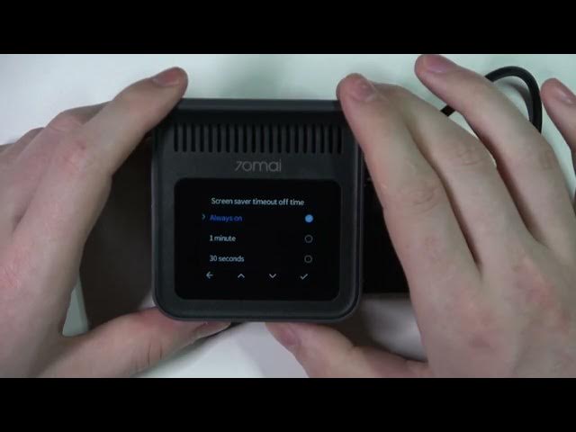 Video thumbnail for 70Mai Dash Cam A400 - How To Change Screen Timeout & Turn It To Infinite