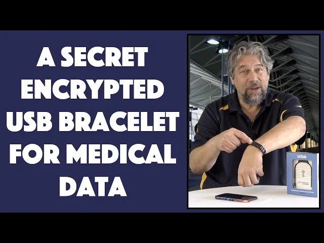 Video thumbnail for SelfSafe USB Bracelet -- DEMO & REVIEW