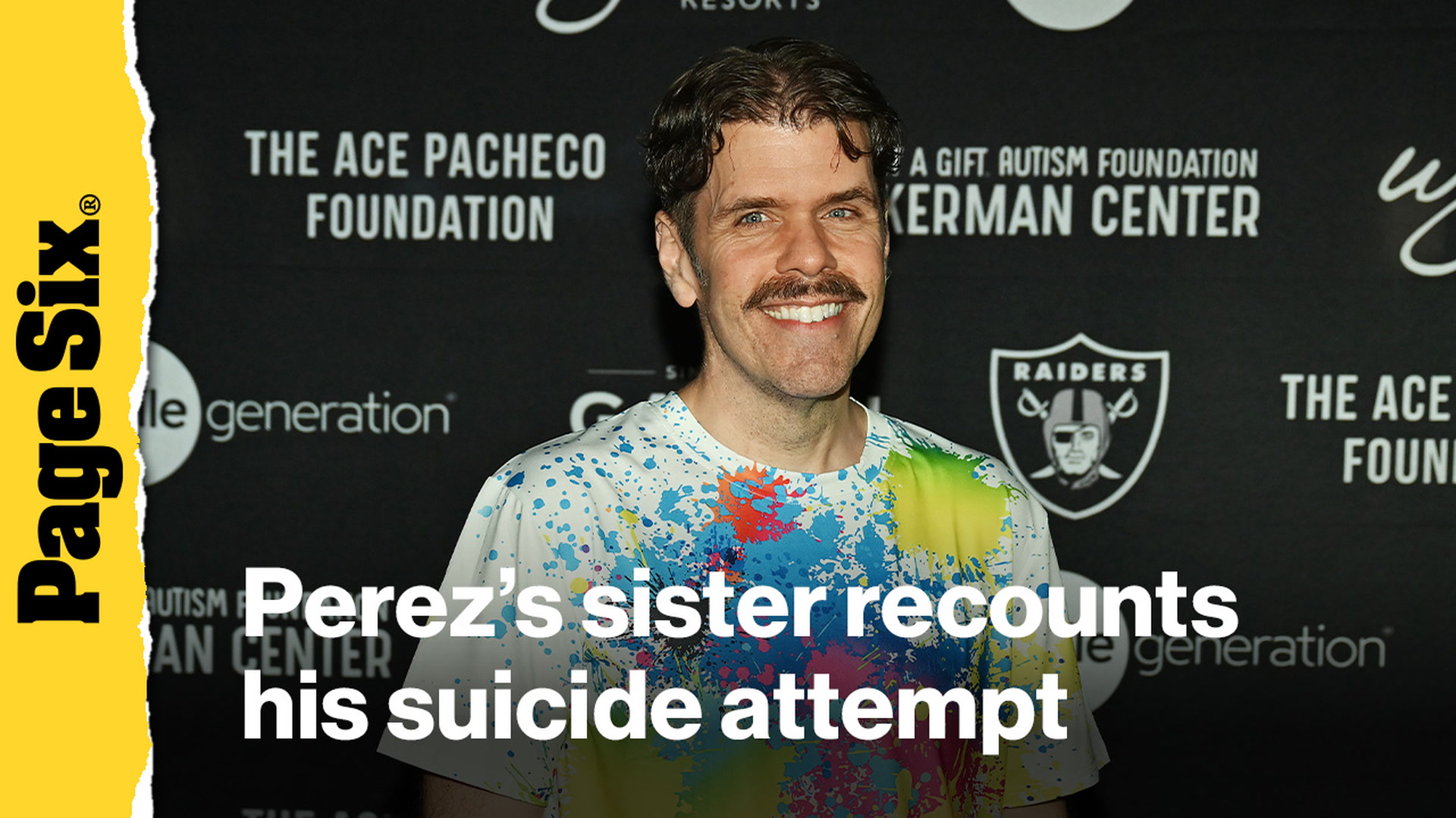 Video thumbnail for Perez Hilton's sister gives harrowing firsthand account of his suicide attempt