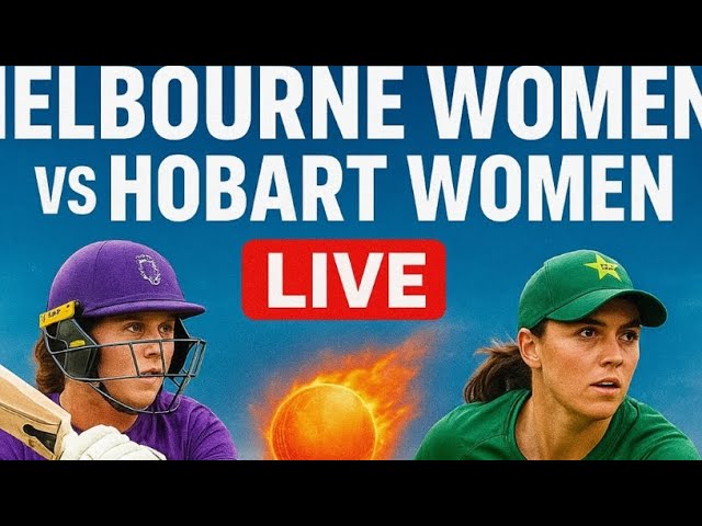 Video thumbnail for Melbourne Women vs Hobart Women | Women’s Big Bash Live