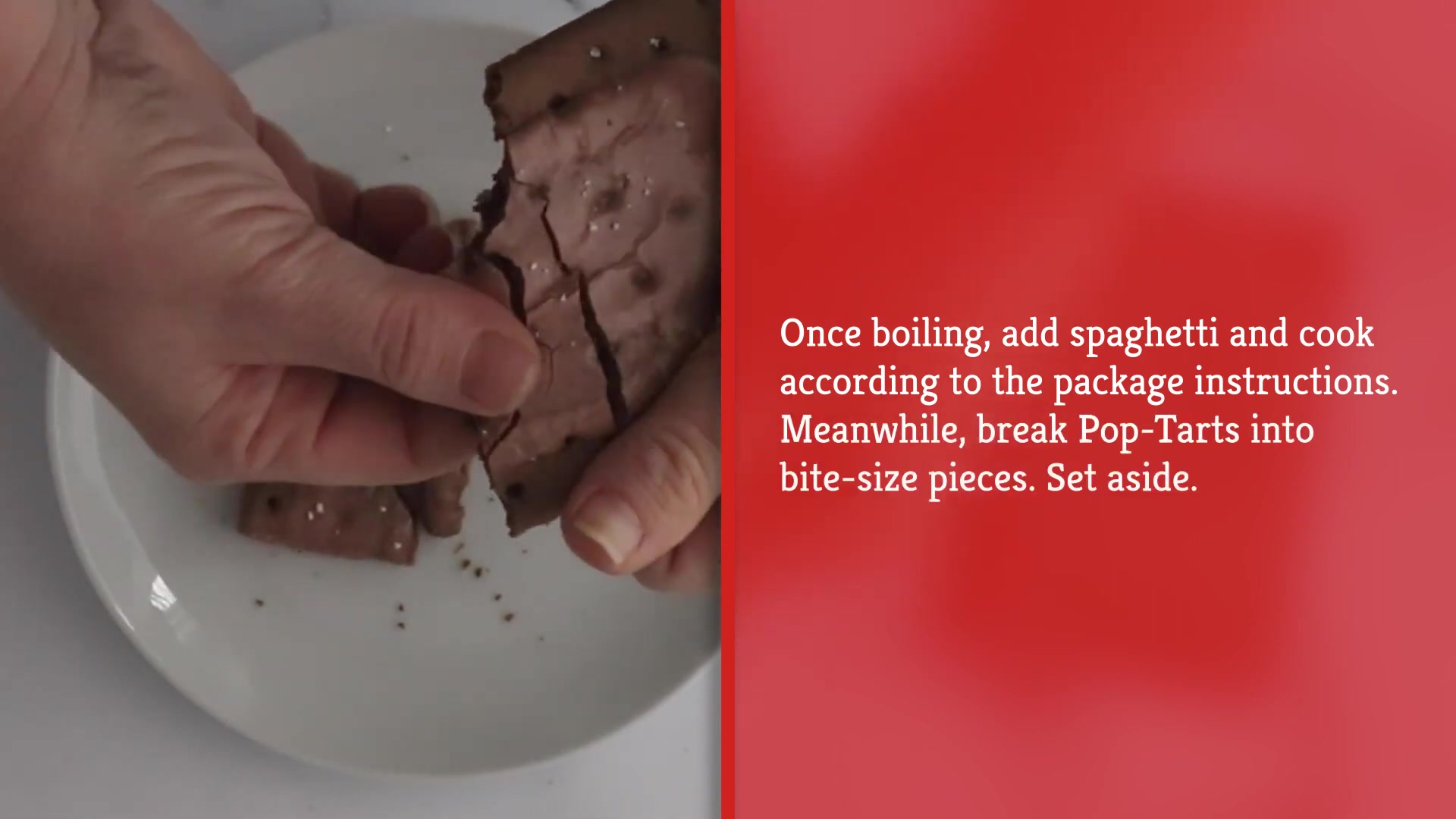 Video thumbnail for Buddy The Elf's Breakfast Spaghetti Recipe