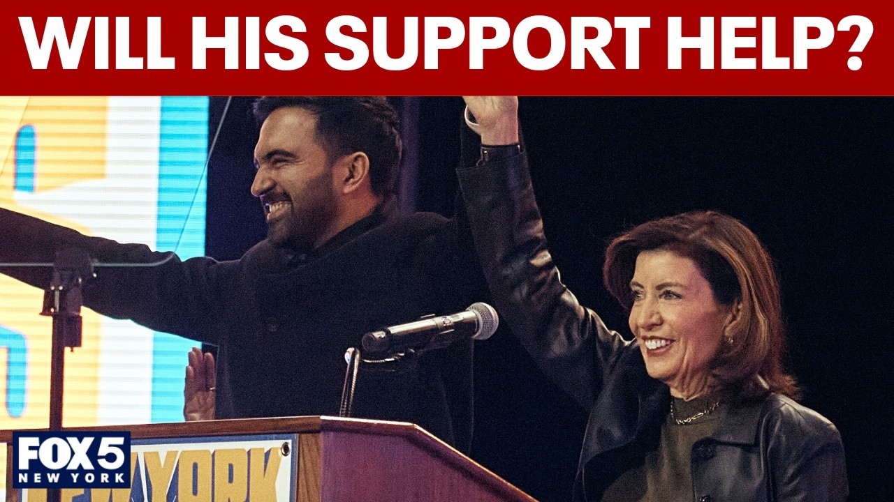 Video thumbnail for Mamdani confirms he will campaign with Hochul