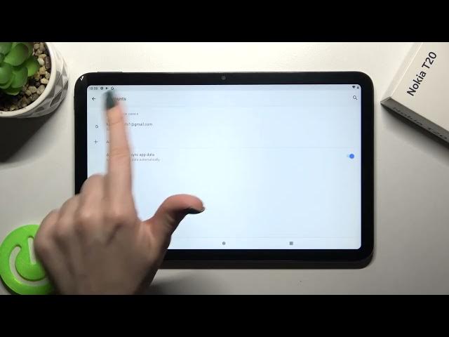 Video thumbnail for How to Logout of Gmail Account on NOKIA T20 - Manage Gmail Account
