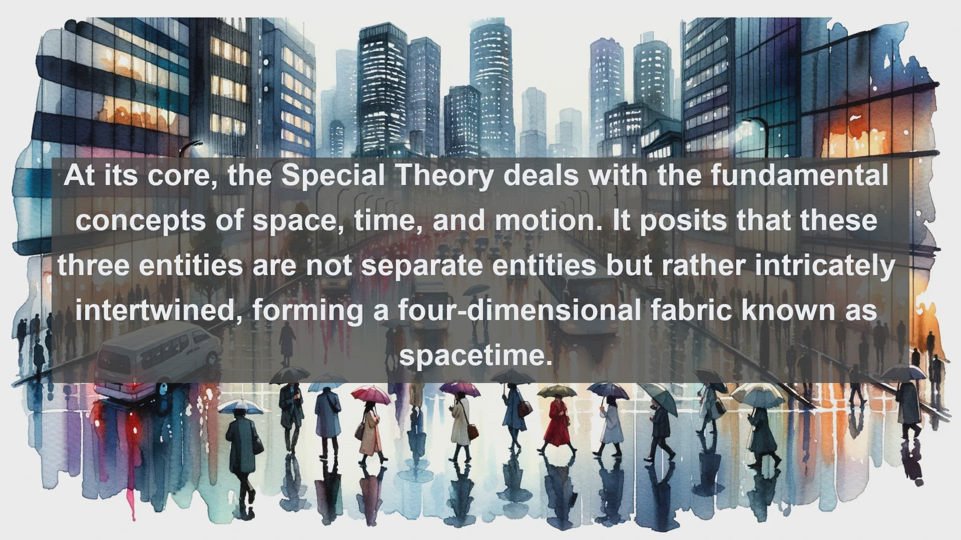 'Video thumbnail for The special theory in science  definition and examples'