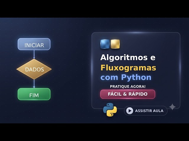 Video thumbnail for Algoritmos e Fluxogramas: Aprenda Lógica de Programação em 14 minutos
