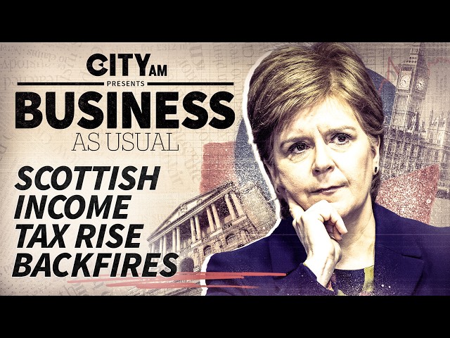 Video thumbnail for Scottish tax hikes backfire as high-earners flee