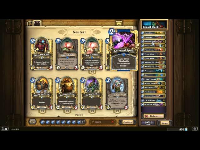 Video thumbnail for Hearthstone Tavern Brawl: Double Deathrattler Battler