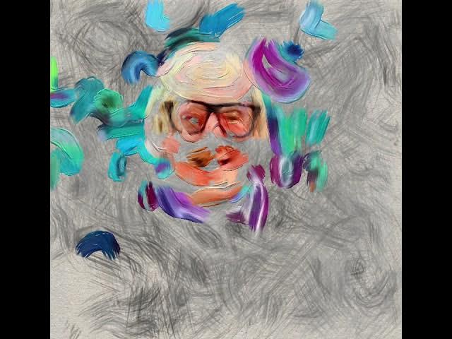 Video thumbnail for “Untitled “ Digital photo, painting , drawing and experimental animation. 2021