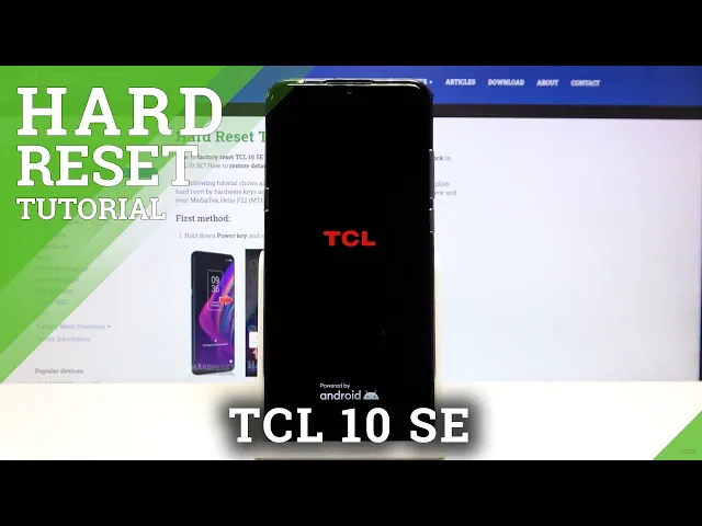 Video thumbnail for How to Reset Settings in TCL 10 SE – Hard Reset