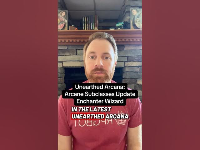 Video thumbnail for The enchanter wizard is back in DnD’s unearthed arcana!
