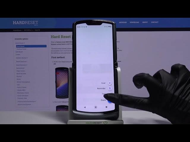 Video thumbnail for How to Add Event to Calendar on Motorola RAZR 5G – Use Calendar App