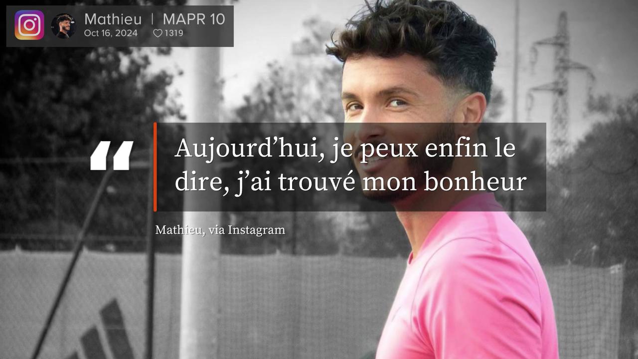Video thumbnail for Mathieu de «Mariés au premier regard» a trouvé l'amour.