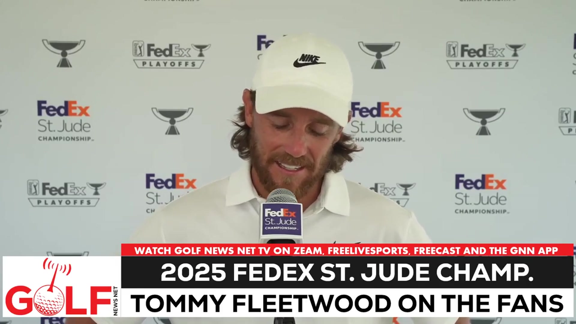 'Video thumbnail for Tommy Fleetwood: I'm on a journey with my fans to my 1st win'