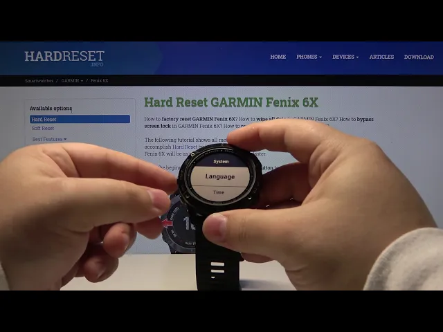 Video thumbnail for How to Delete All Activities in GARMIN Fenix 6X - Remove Running Activities