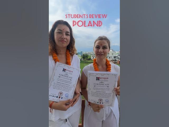 Video thumbnail for Yoga Teacher Training Students From Poland #yinyogateacher #bestyogaschoolinrishikesh #yogateacher
