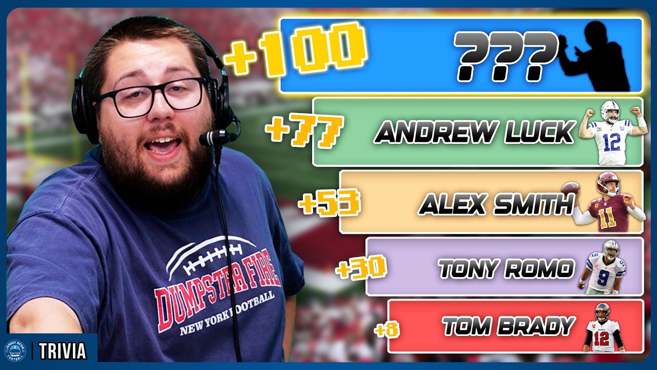 Video thumbnail for Who has the 100th most Passing Touchdowns ALL TIME? (NFL Pinpoint Challenge)