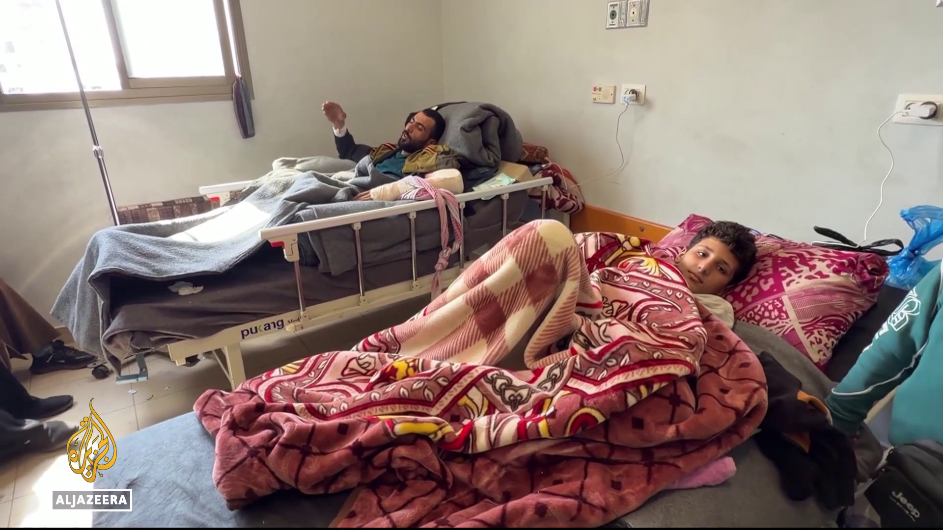 Video thumbnail for Wounded Palestinians trapped in Gaza: War with Iran has deepened the humanitarian crisis