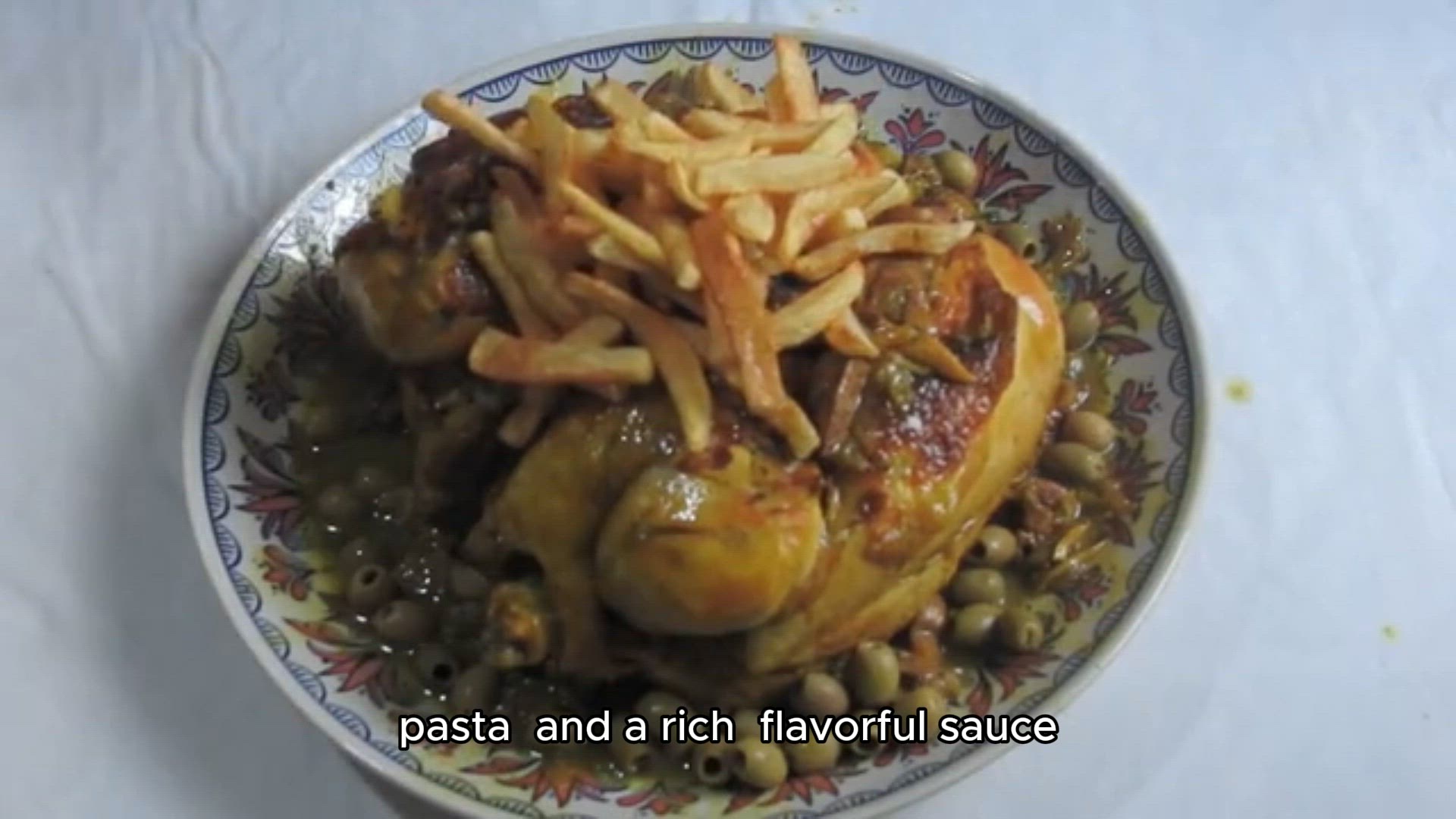 Video thumbnail for Chicken Tetrazzini