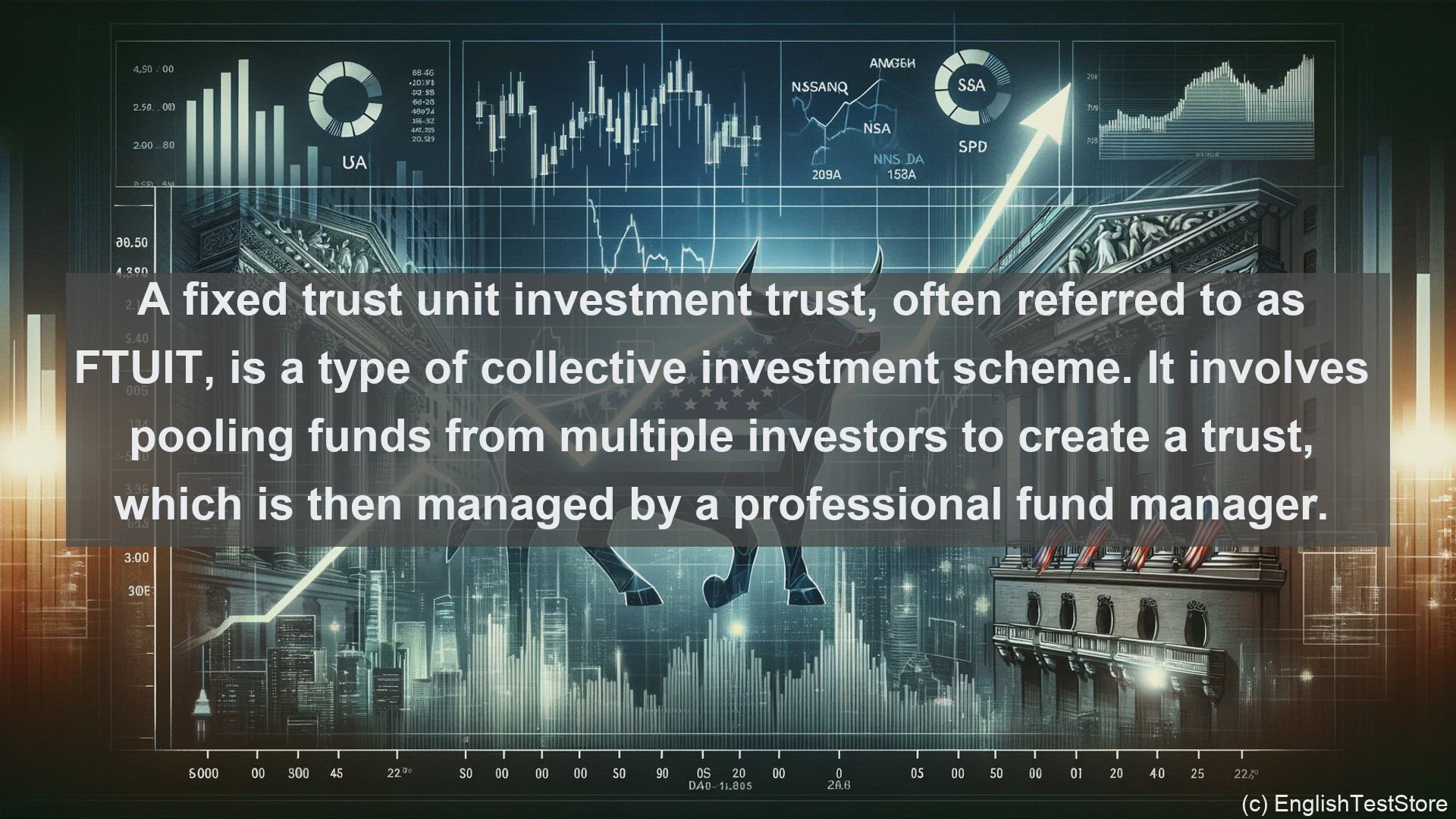 'Video thumbnail for Fixed trust unit investment trust in economics and finance'