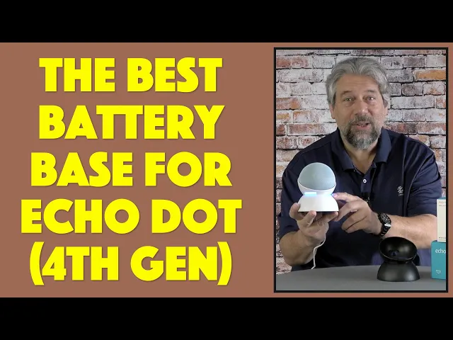 Video thumbnail for Mission Accessories Echo Dot (4th Gen) Battery Base -- REVIEW