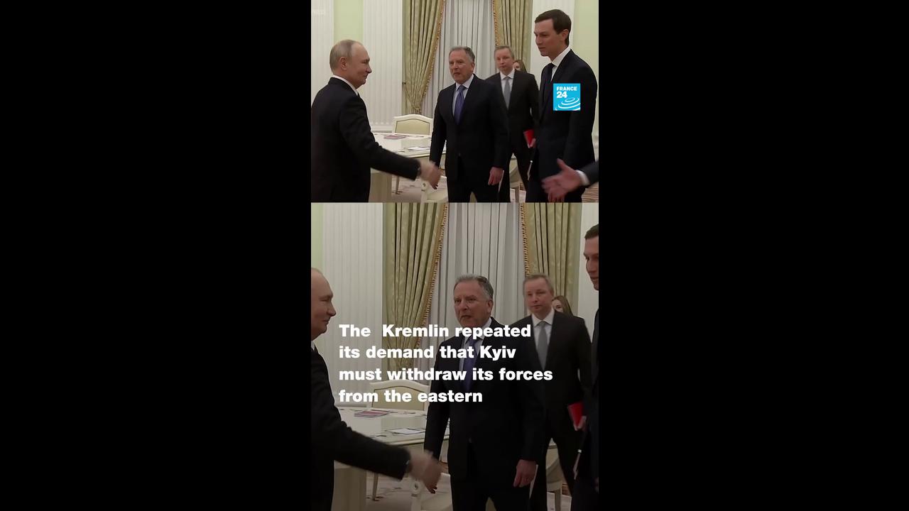 Video thumbnail for Abu Dhabi: Russia, Ukraine and US to hold first trilateral talks