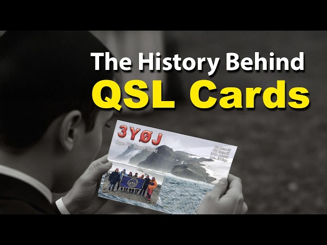 Video thumbnail for Who Really Invented the QSL Card? (The Story No One Tells)