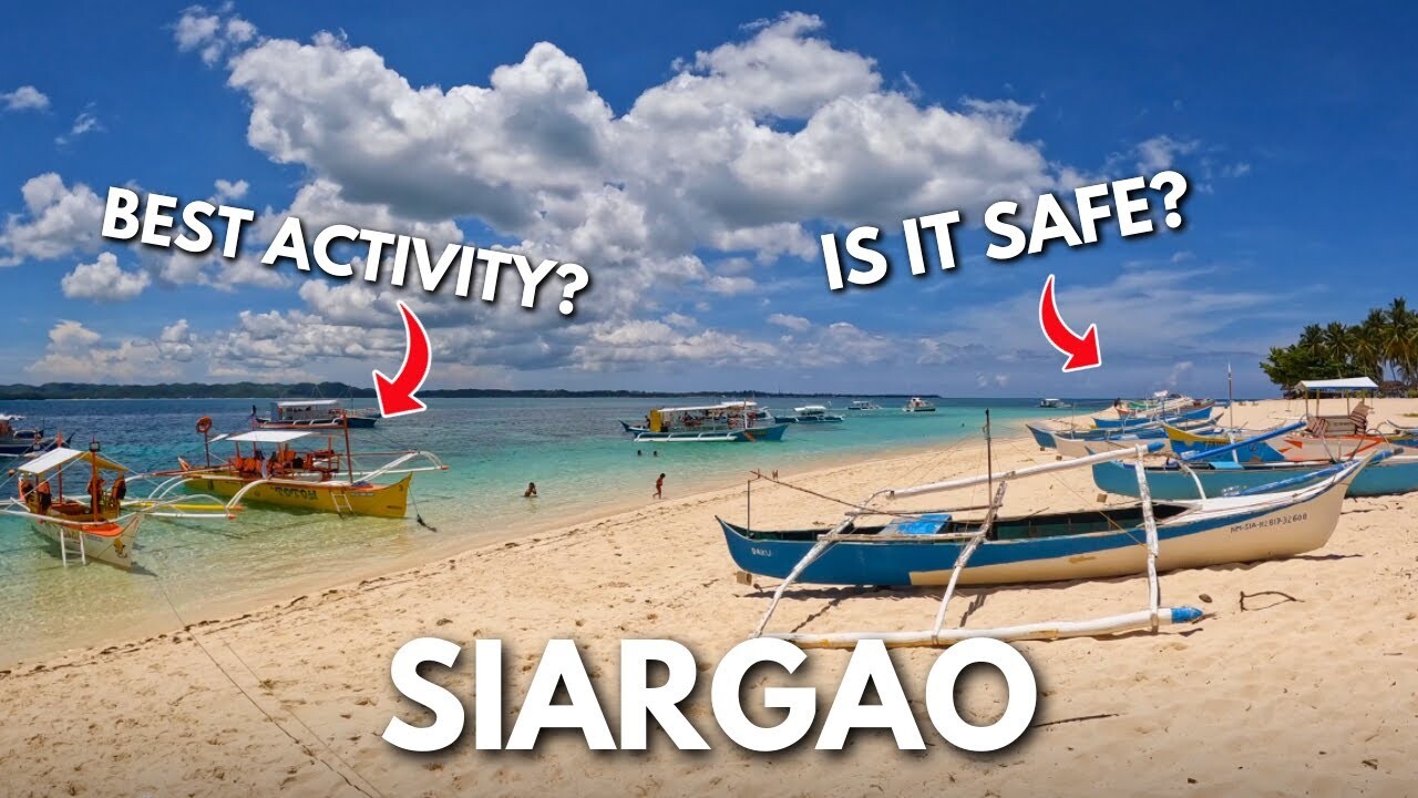 Video thumbnail for Everything You Need To Know Visiting Siargao Philippines 2024