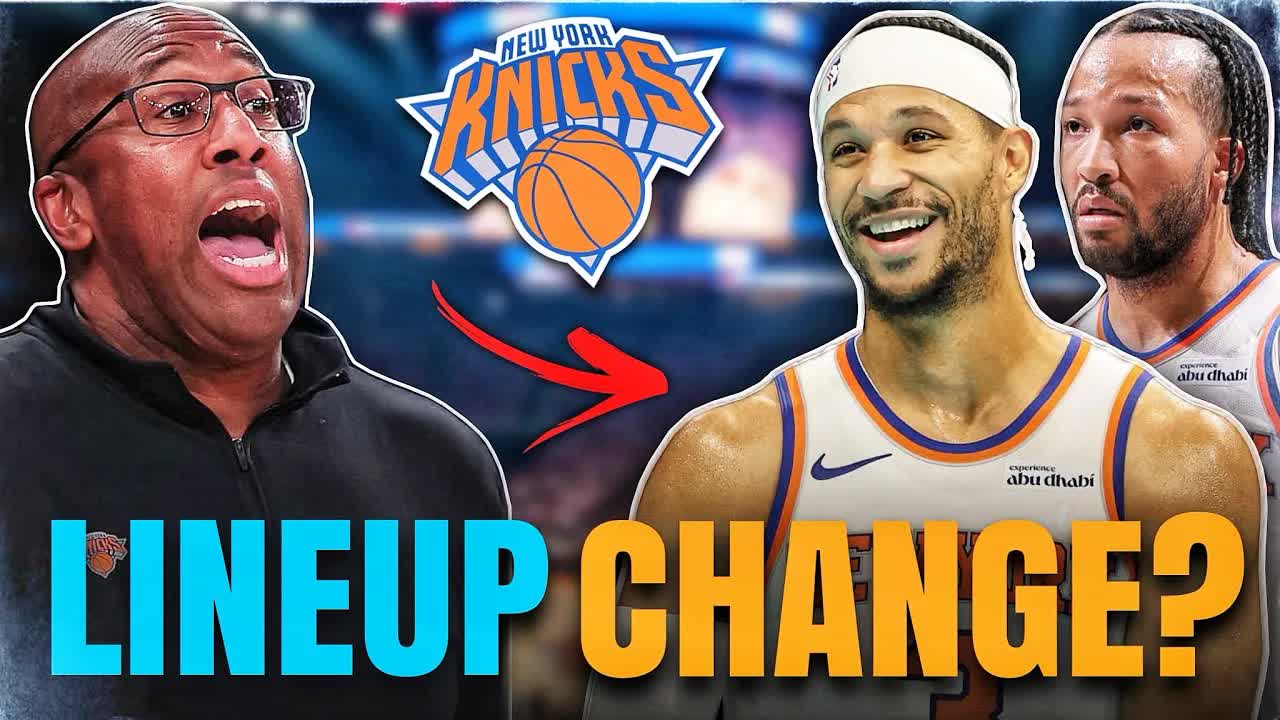 Video thumbnail for knyt: knicks new lineup dominance! brunson, towns & hart shine, plus yabusele's response