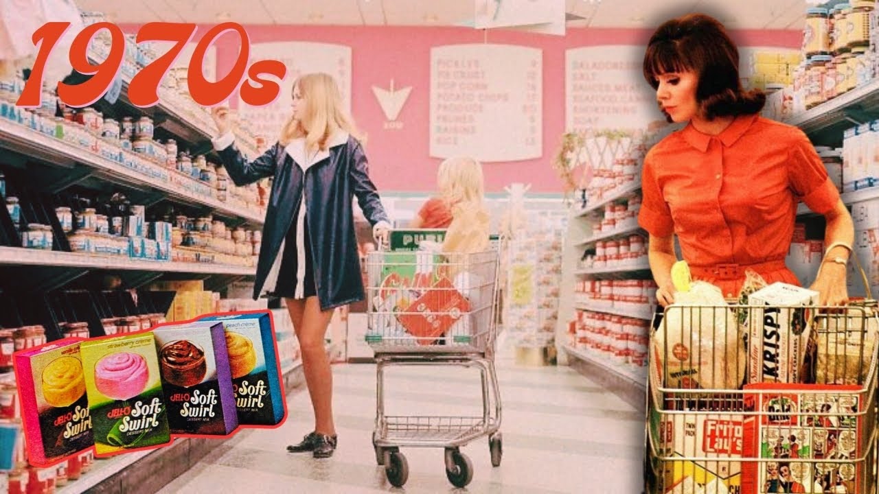 Video thumbnail for Shopping for Groceries in the 1970s