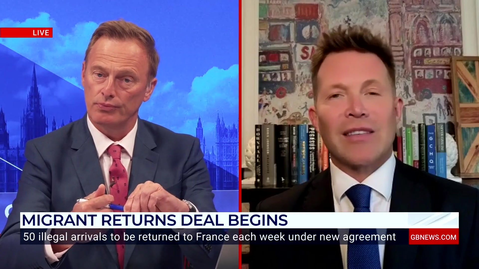 'Video thumbnail for Keir Starmer's migrant exchange deal with France is 'completely devoid of detail', Haigh tells GB News'
