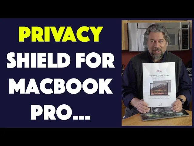 Video thumbnail for HOMY Privacy Screen Protector for the MacBook Pro - DEMO + REVIEW