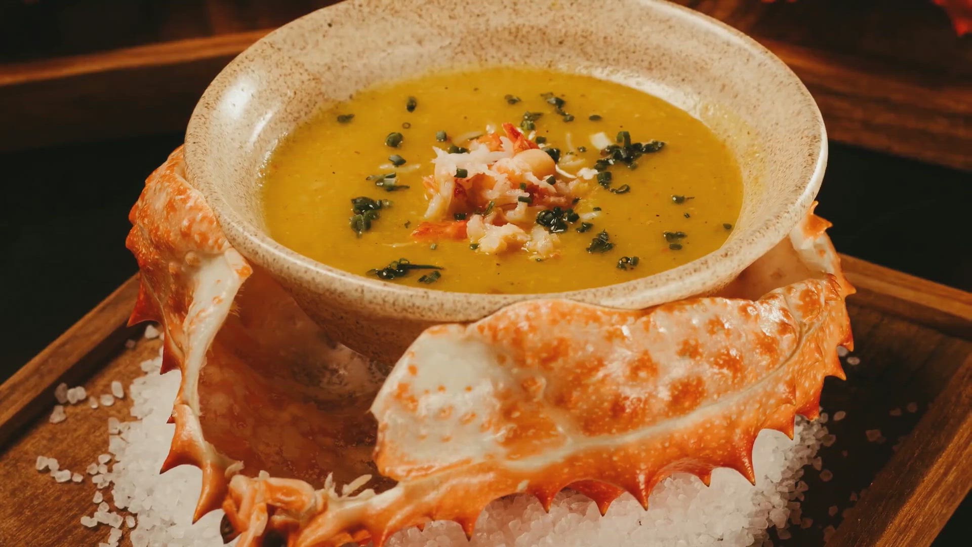 Video thumbnail for How to Make Seafood Bisque: A Rich Blend of Scallops, Cod, and Shrimp