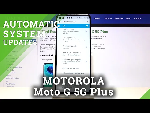 Video thumbnail for How to Update System of Motorola Moto G 5G Plus- Download Newest Update